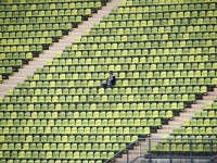 IMAGE: One of these days when you sit by yourself, / You'll realize you can't shaft without someone else. //