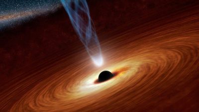 IMAGE: Black holes are where God divided by zero.