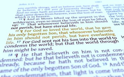 IMAGE: For God did not send his Son into the world to condemn the world, but in order that the world might be saved through him. Whoever believes in him is not condemned, but whoever does not believe is condemned already, because he has not believed in the name of the only Son of God. And this is the judgment: the light has come into the world, and people loved the darkness rather than the light because their works were evil. For everyone who does wicked things hates the light and does not come to the light, lest his works should be exposed. But whoever does what is true comes to the light, so that it may be clearly seen that his works have been carried out in God.