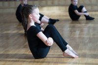 IMAGE: Girl: "What are you doing here, Kid?" / Charlie Brown: "I'm taking dance lessons so I can learn to be more outgoing" "Maybe if I'm more outgoing, I won't be so lonely.." / Girl: "Ask me to dance, and I'll outgo you right over your head!" / Charlie: "Actually, being lonely isn't all that bad.." //