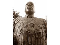 IMAGE: We must learn to live together as brothers or perish together as fools.