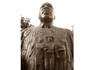 IMAGE: We must learn to live together as brothers or perish together as fools.